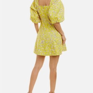 Nicholas Lydia, puff sleeve dress. Size 4